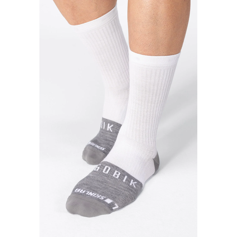 Gobik Winter Merino Snowflake Unisex Chaussettes - expédition 24h