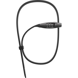ABUS Combiflex TravelGuard noir Cadenas Câble 70 cm - expédition 24h