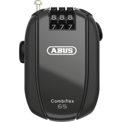 ABUS 65cm Combiflex StopOver noir Cadenas Câble - expédition 24h