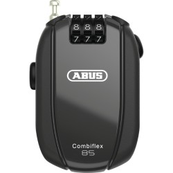 ABUS Verrou Câble 85cm Combiflex Break - noir - expédition 24h