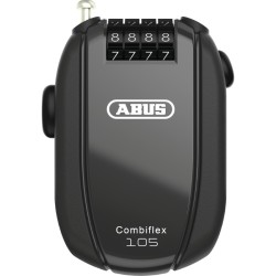 ABUS Verrou à câble 105cm Combiflex Rest noir - expédition 24h