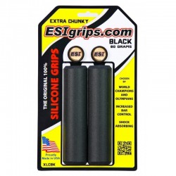 ESIGRIPS puños Extra Chunky negro | Mejores Precios | Pedalmoto