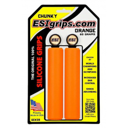 ESIGRIPS poignées Chunky orange | Meilleurs Prix | Pedalmoto