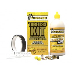 X-Sauce kit tubeless MTB válvula fina 25mm - Mejores precios