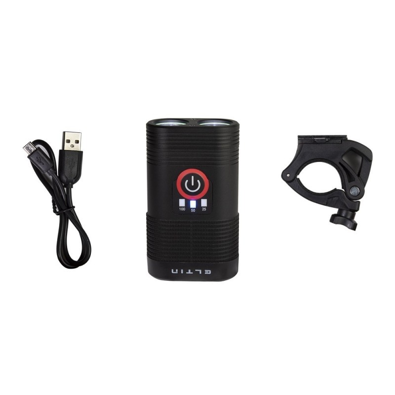 Eltin faro delantero Recargable 600 lúmenes luces - Mejores precios