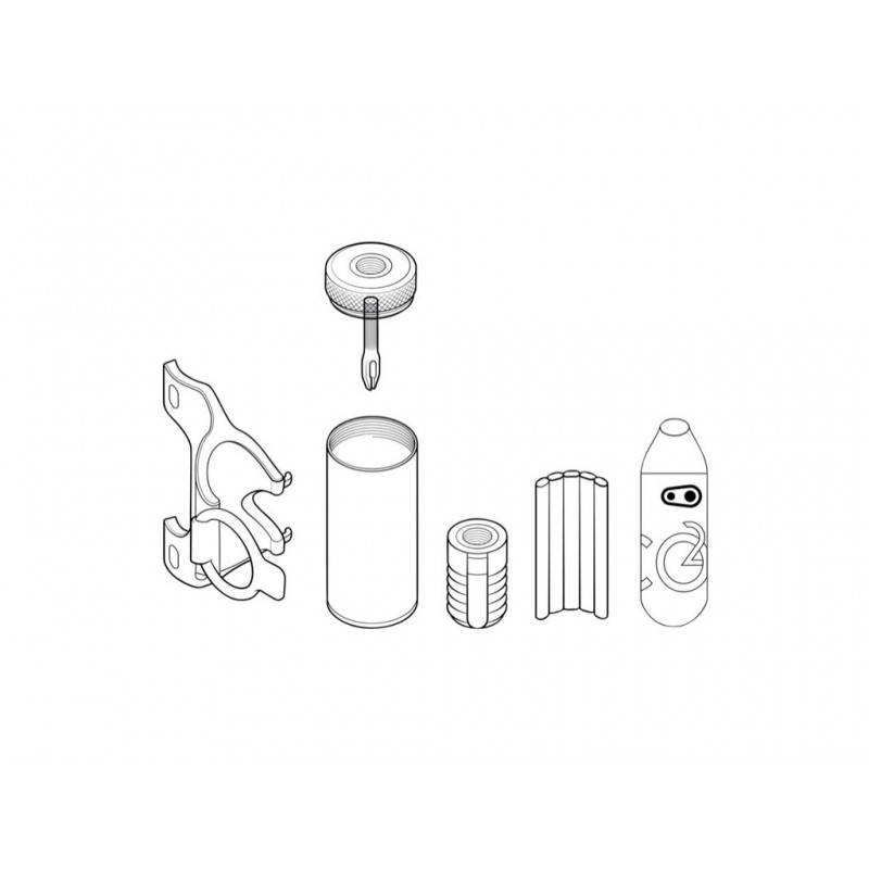 Crankbrothers Cigar noir/argent - Meilleurs prix - Expéditions 24h