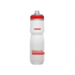 Camelbak Podium Big Chill 0.7L rouge/blanc bidon - Expéditions 24h