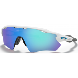 Oakley Radar EV Path polished white lente prizm sapphire iridium