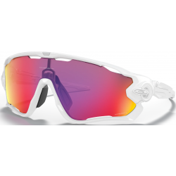 Oakley Jawbreaker Polished White lentille Prizm Road OO9290-5531