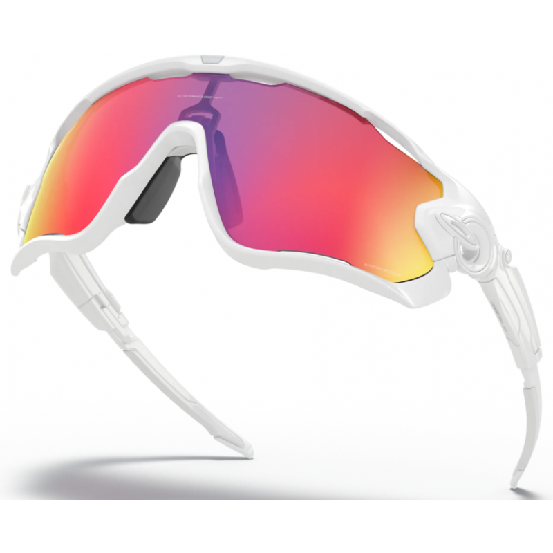 Oakley Jawbreaker Polished White lentille Prizm Road OO9290-5531