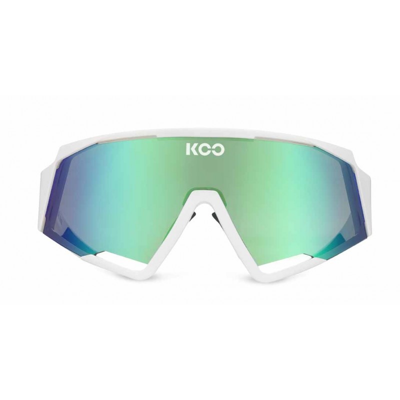 KOO Spectro blanc/vert lentille verte lunettes - Expéditions 24h