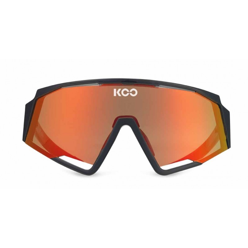 KOO Spectro noir/rouge lentille Red Mirror lunettes - Expéditions 24h