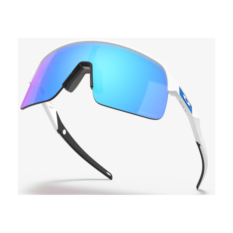 Oakley Sutro Lite Matte White lentille Prizm Sapphire OO9463-1939