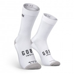 Gobik Iro 2.0 white Logo Unisex calcetines - Envíos 24h