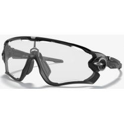 Oakley Jawbreaker Polished Black lentille Clear Black photochromique