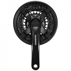 Shimano FC-TY501 6/7/8v. 42/34/24D 170mm+CC bielas - Envío 24h
