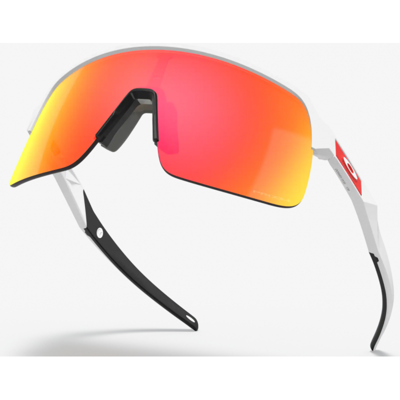 Oakley Sutro Lite Matte White lentille Prizm Ruby OO9463-1839