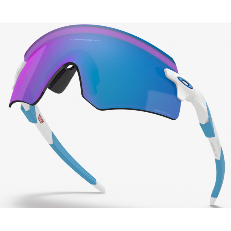 Oakley Encoder Polished White lentille Prizm Sapphire OO9471-0536