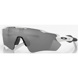 Oakley Radar EV Path Polished White lentille Prizm Black Polarisée