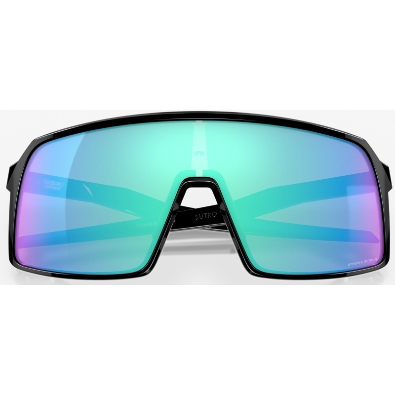 Oakley Sutro Polished Black lentille Prizm Sapphire OO9406-9037 - Offres