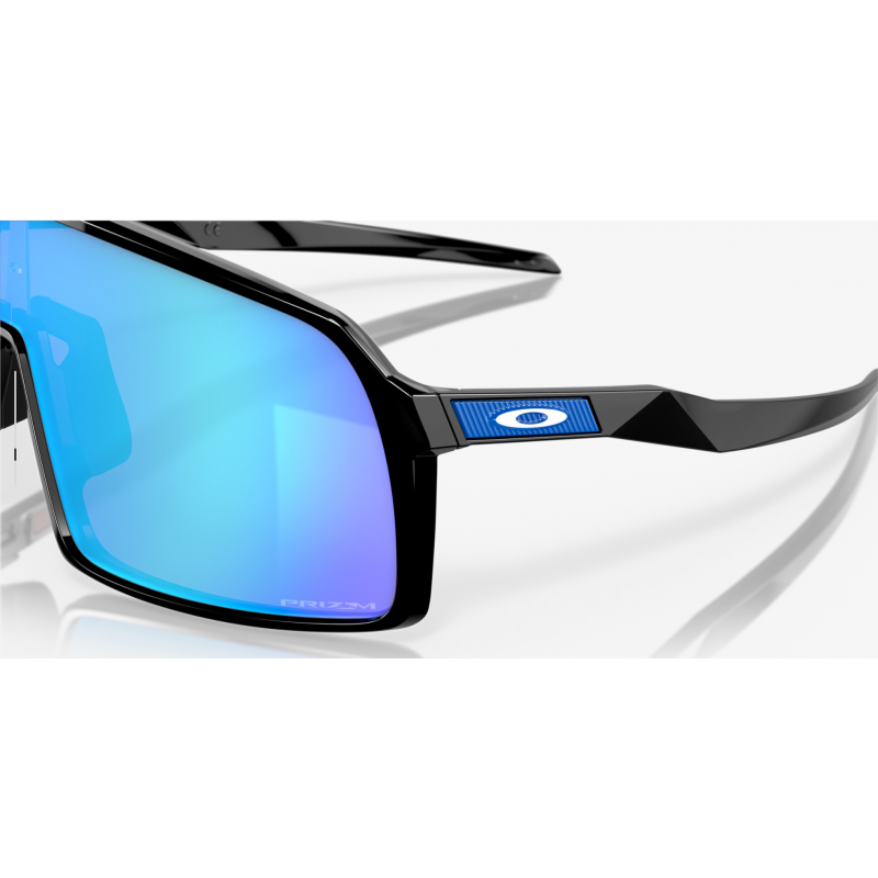 Oakley Sutro Polished Black lentille Prizm Sapphire OO9406-9037 - Offres
