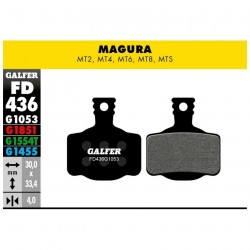 Galfer Standard pour Magura MT2, MT4, MT6 et MT8 - Expédition 24h