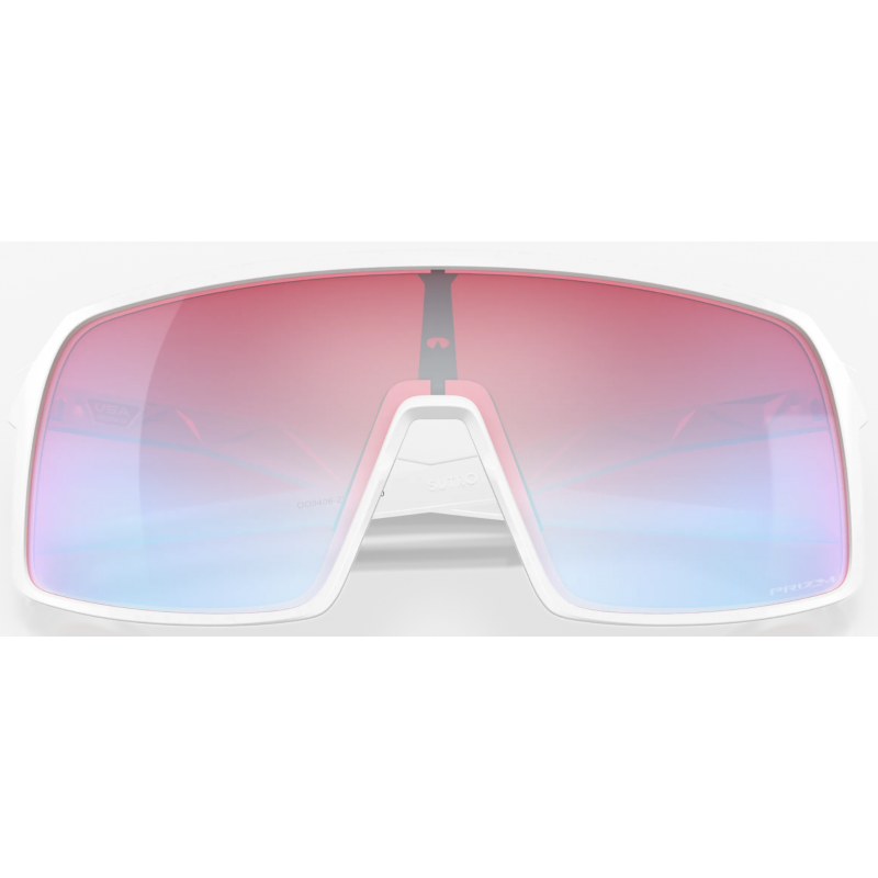 Oakley Sutro Polished White Lente Prizm Snow Sapphire OO9406-2237