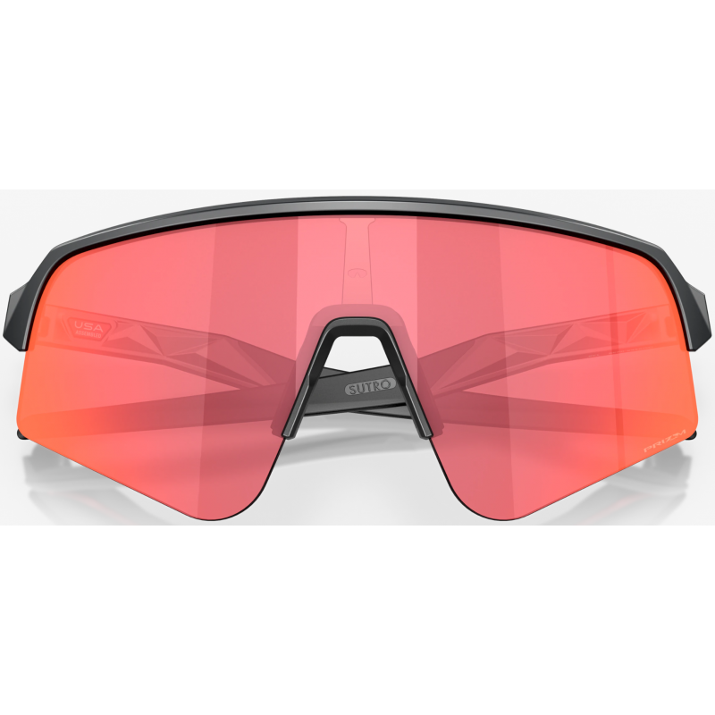Oakley Sutro Lite Sweep Matte Carbon lentille Prizm Trail Torch