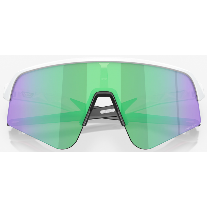 Oakley Sutro Lite Sweep Matte White lentille Prizm Road Jade OO9465-0439