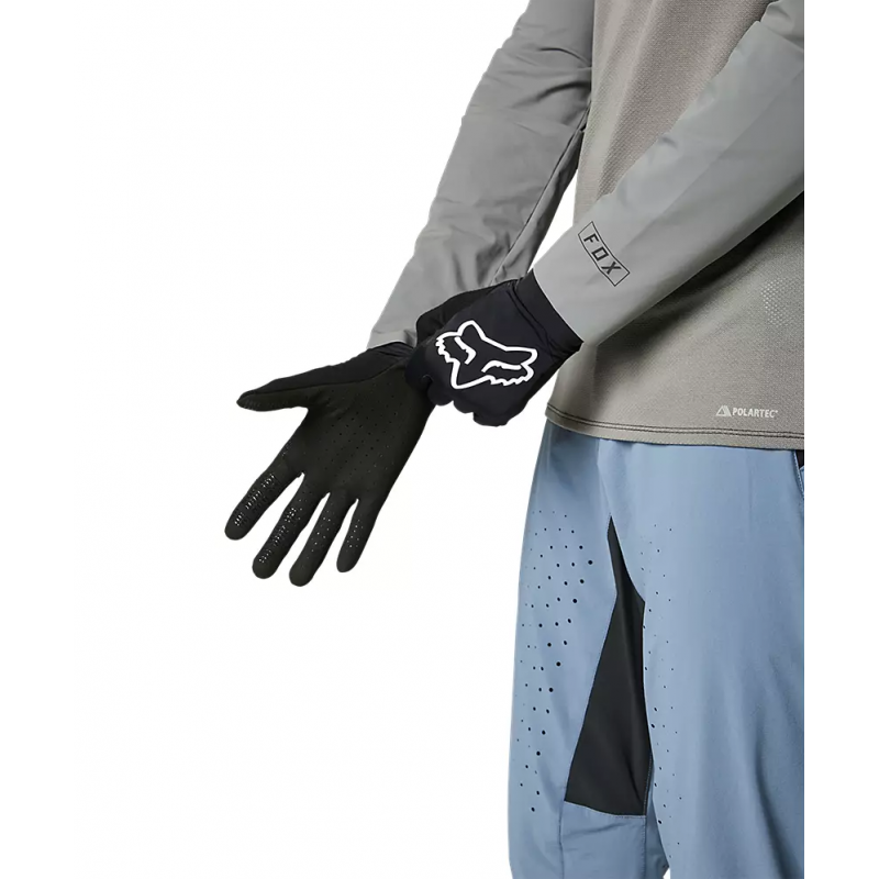 Fox Flexair negro guantes largos - Envío 24h - Mejores precios