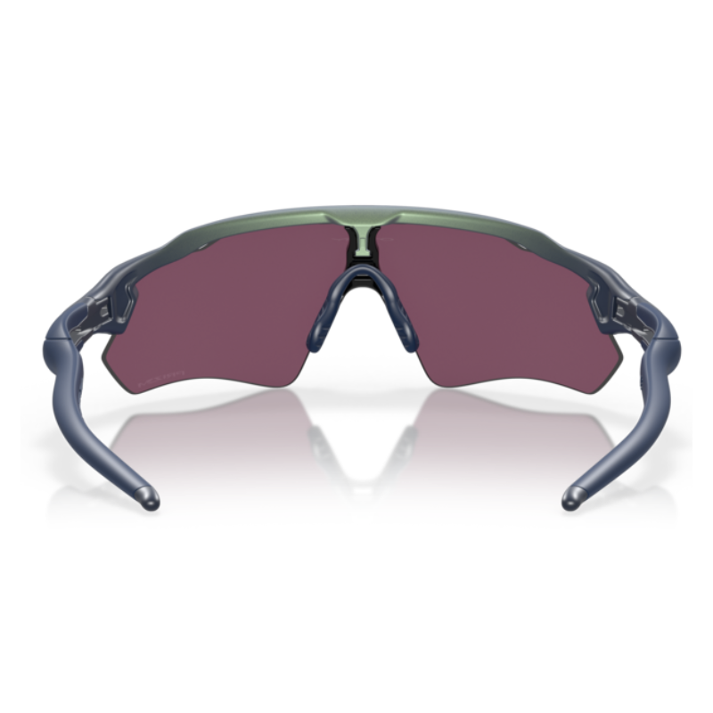 Oakley Radar EV Path Matte Silver/Blue Colorshift lentille prizm route noire